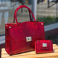 Cavalinho Gallop Patent Leather Handbag - Red - 18170480.04_LifeStyle