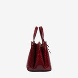 Cavalinho Gallop Red Patent Leather Handbag SKU 18170490.04 #color_red