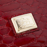 Cavalinho Gallop Red Patent Leather Handbag SKU 18170490.04 #color_red