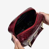 Cavalinho Gallop Patent Leather Handbag SKU 18170512.04 #color_red