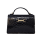 #color_ Black | Cavalinho Gallop Patent Leather Handbag - Black - 18170517.01_1