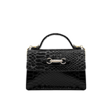 Cavalinho Gallop Patent Leather Handbag SKU 18170517.01 #color_black