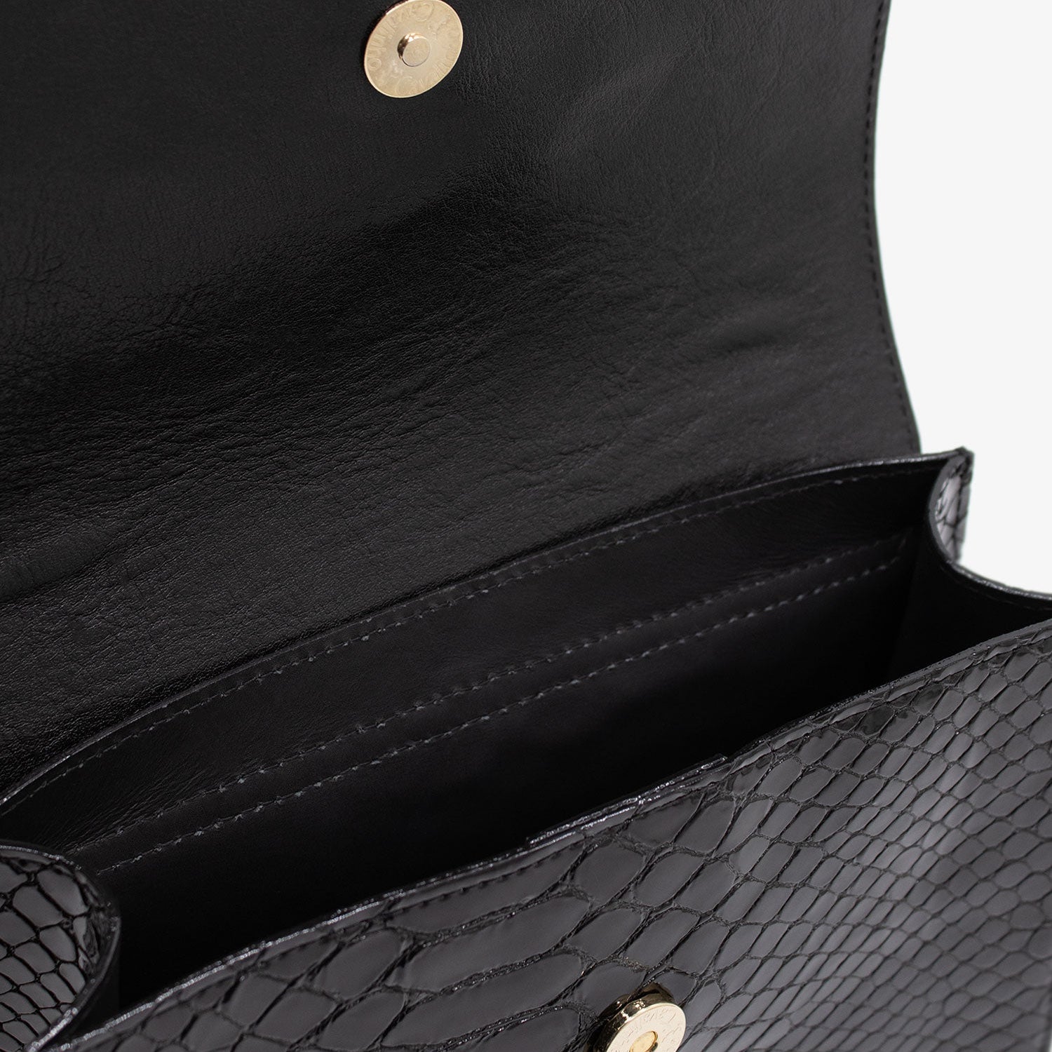 Cavalinho Gallop Patent Leather Handbag SKU 18170517.01 #color_black