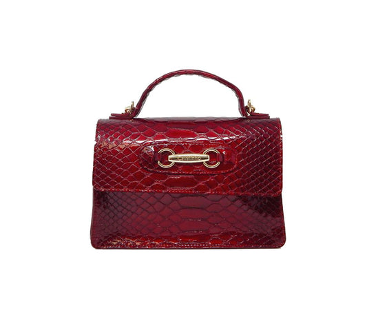 Cavalinho Gallop Patent Leather Handbag - Red - 18170517.04_1
