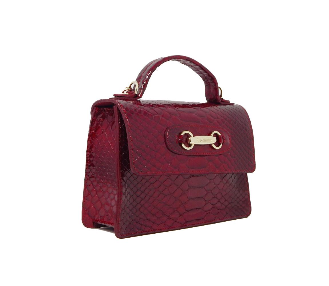 #color_ Red | Cavalinho Gallop Patent Leather Handbag - Red - 18170517.04_2