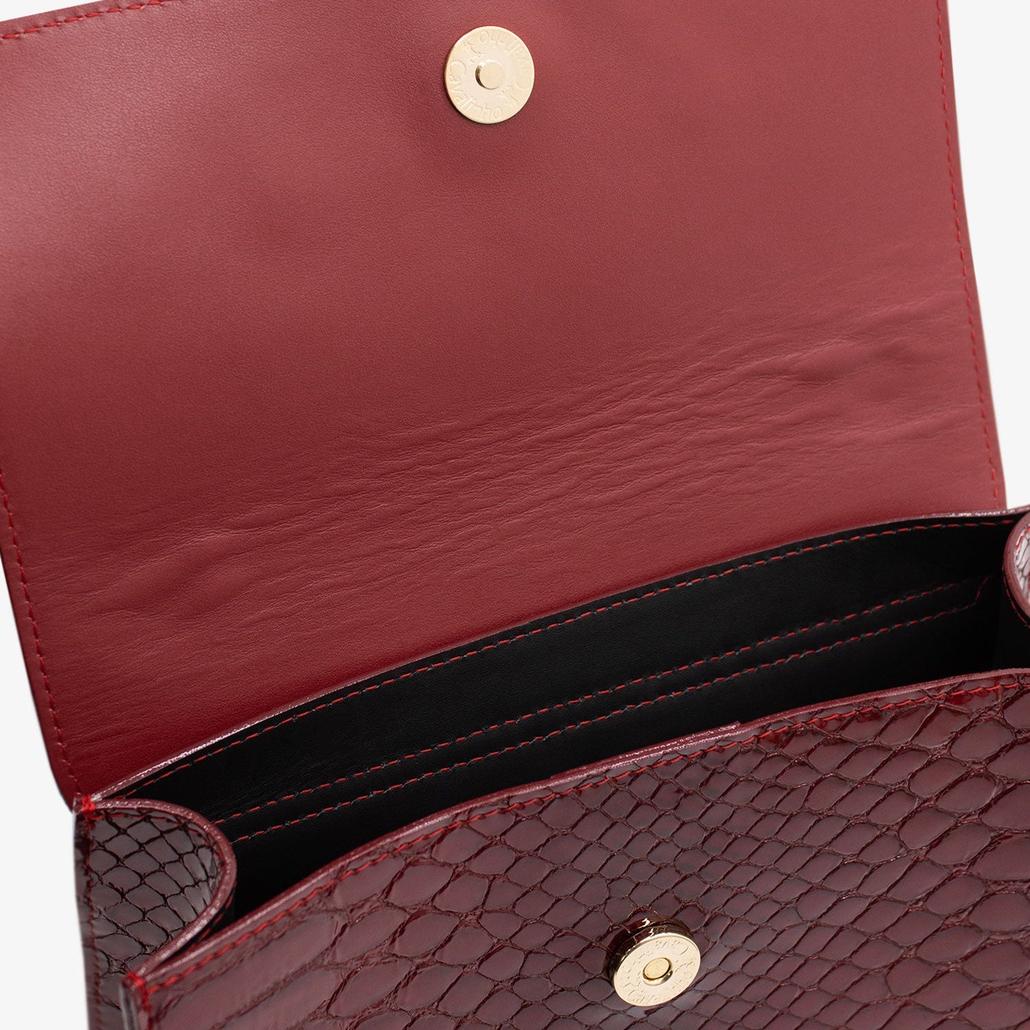 Cavalinho Gallop Patent Leather Handbag SKU 18170517.04 #color_red