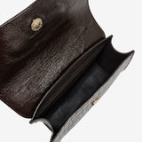 Cavalinho Gallop Patent Leather Handbag SKU 18170517.19 #color_black / brown