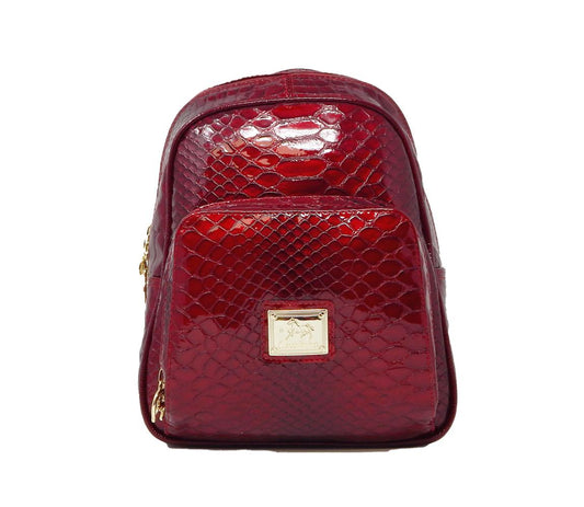 Cavalinho Gallop Patent Leather Backpack - Red - 18170525.04_1
