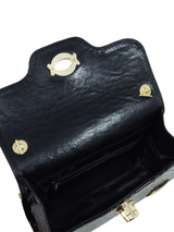 Cavalinho Gallop Patent Leather Clutch or Shoulder Bag SKU 18170535.01 #color_black