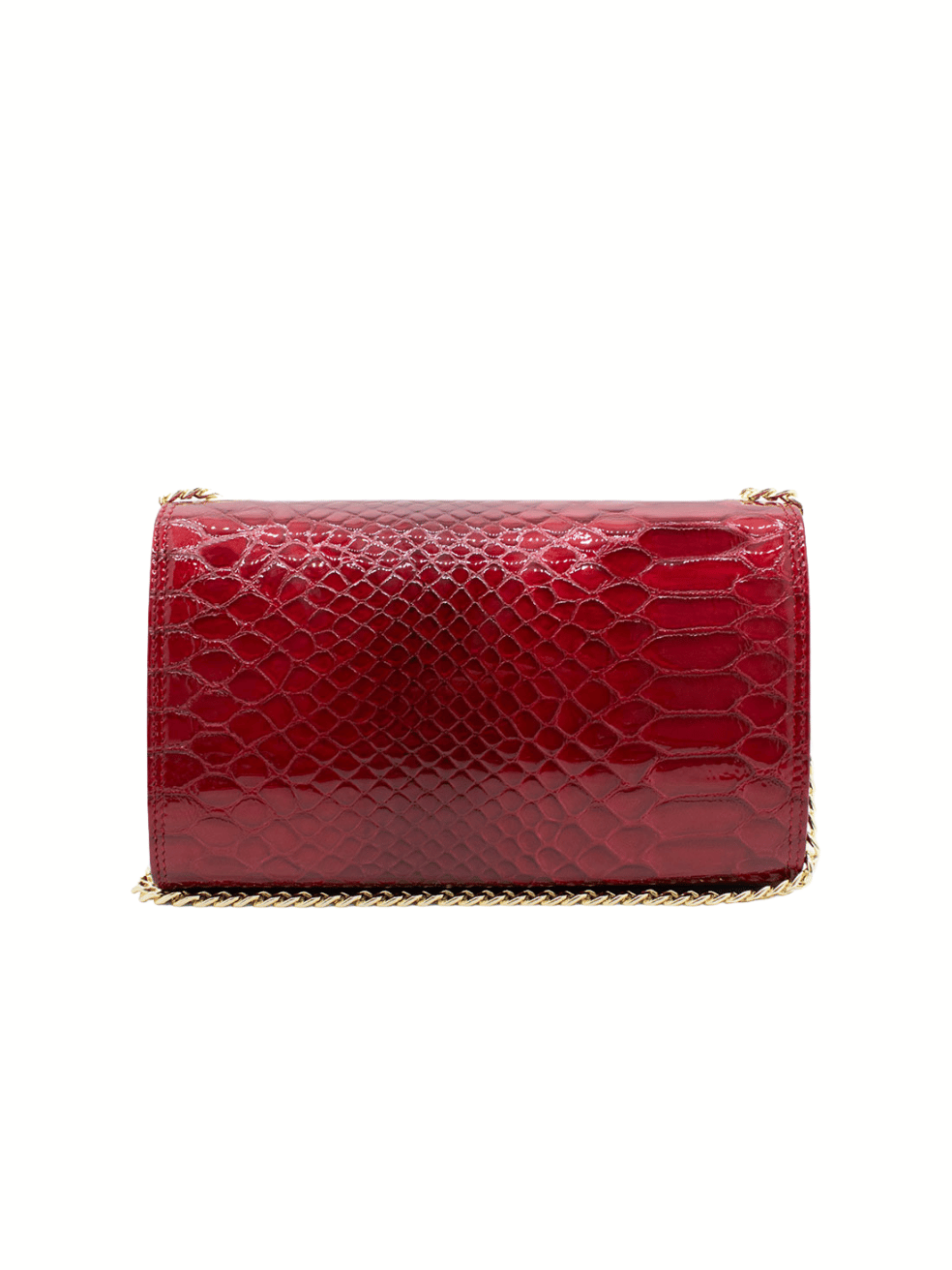 Cavalinho Gallop Patent Leather Clutch or Shoulder Bag SKU 18170535.04 #color_red