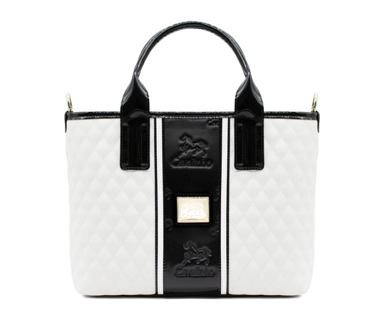 Cavalinho Noble Handbag - Black and White - 18180493.33_1