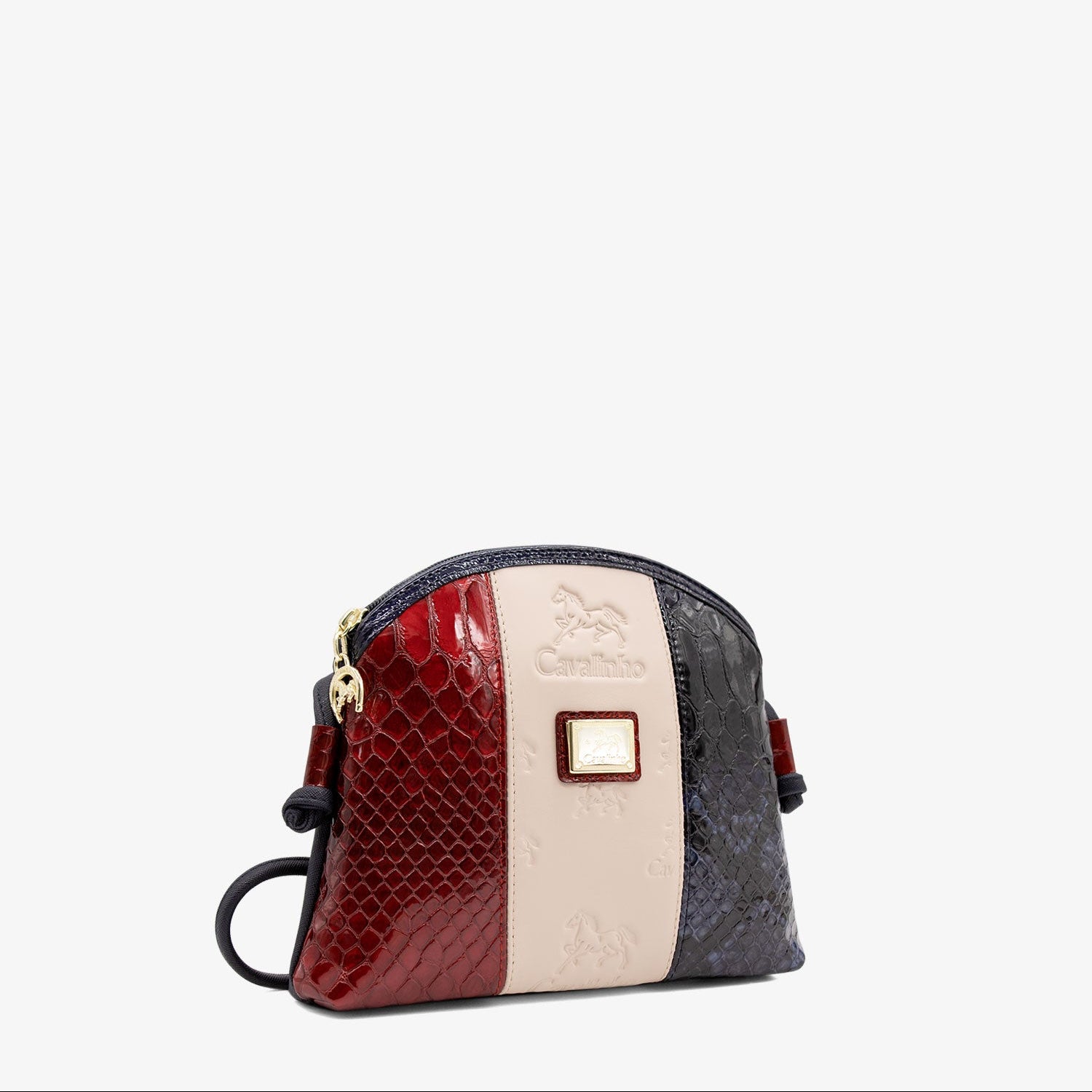 Cavalinho Honor Crossbody Bag SKU 18190005.22 #color_navy / beige / red