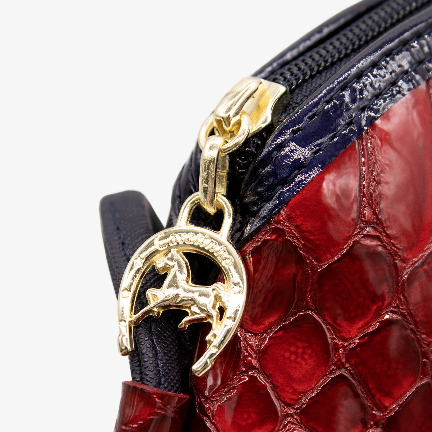 Cavalinho Honor Crossbody Bag SKU 18190005.22 #color_navy / beige / red