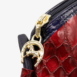 Cavalinho Honor Crossbody Bag SKU 18190005.22 #color_navy / beige / red