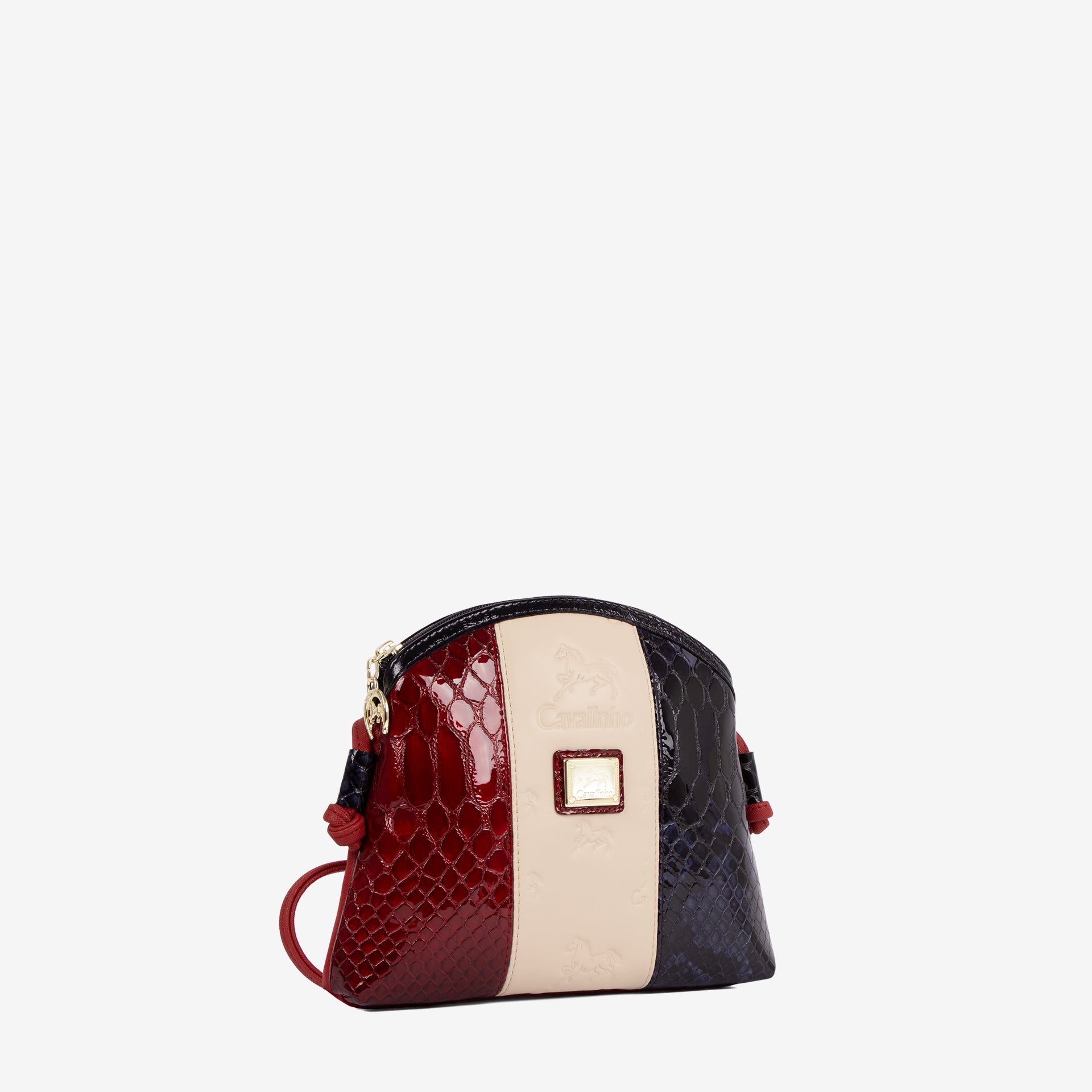 Cavalinho Honor Crossbody Bag SKU 18190005.45 #color_red / beige / navy