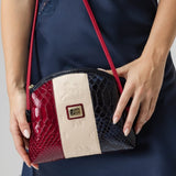 Cavalinho Honor Crossbody Bag SKU 18190005.45 #color_red / beige / navy