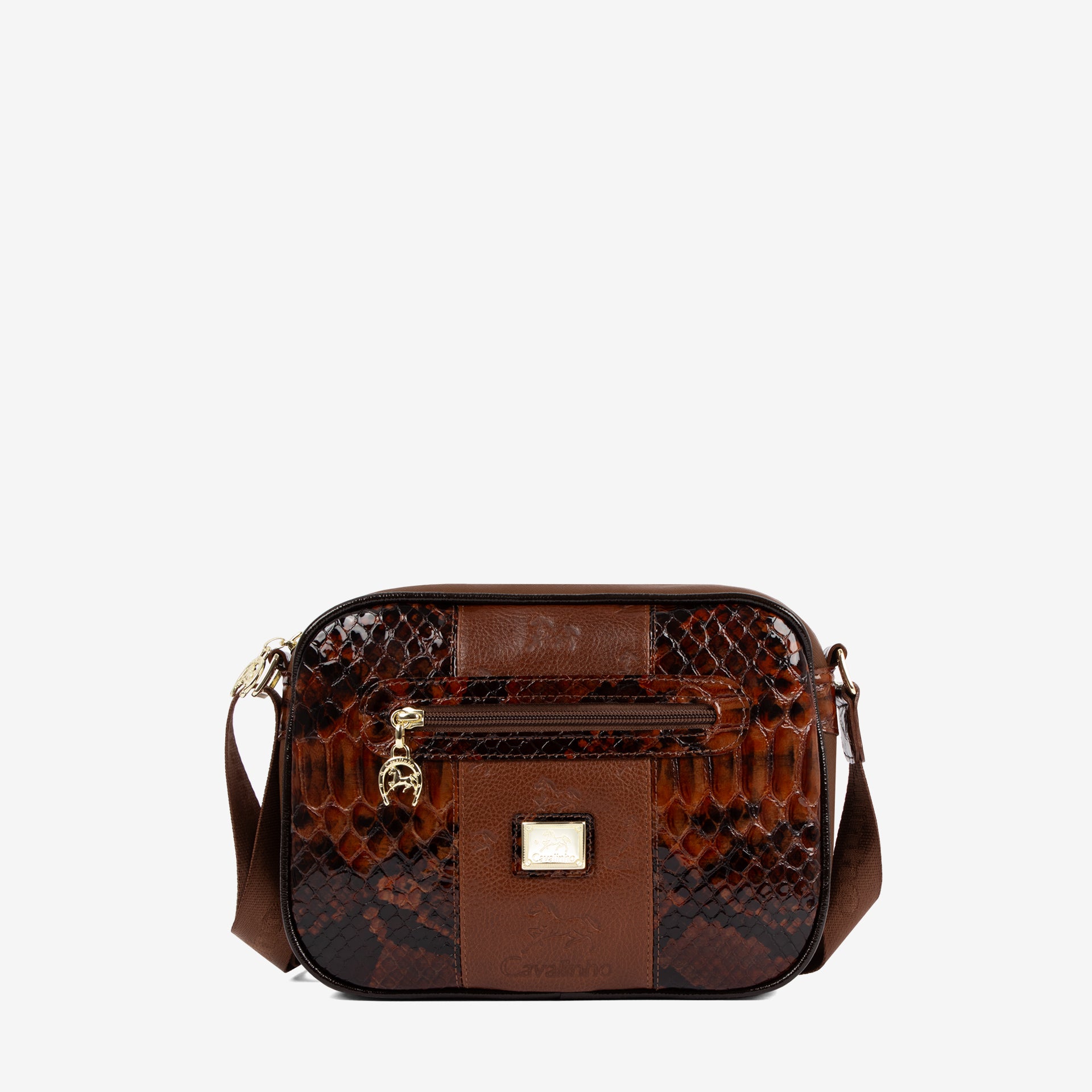 Cavalinho Honor Brown Crossbody Bag for Women SKU 18190190.13 #color_saddlebrown