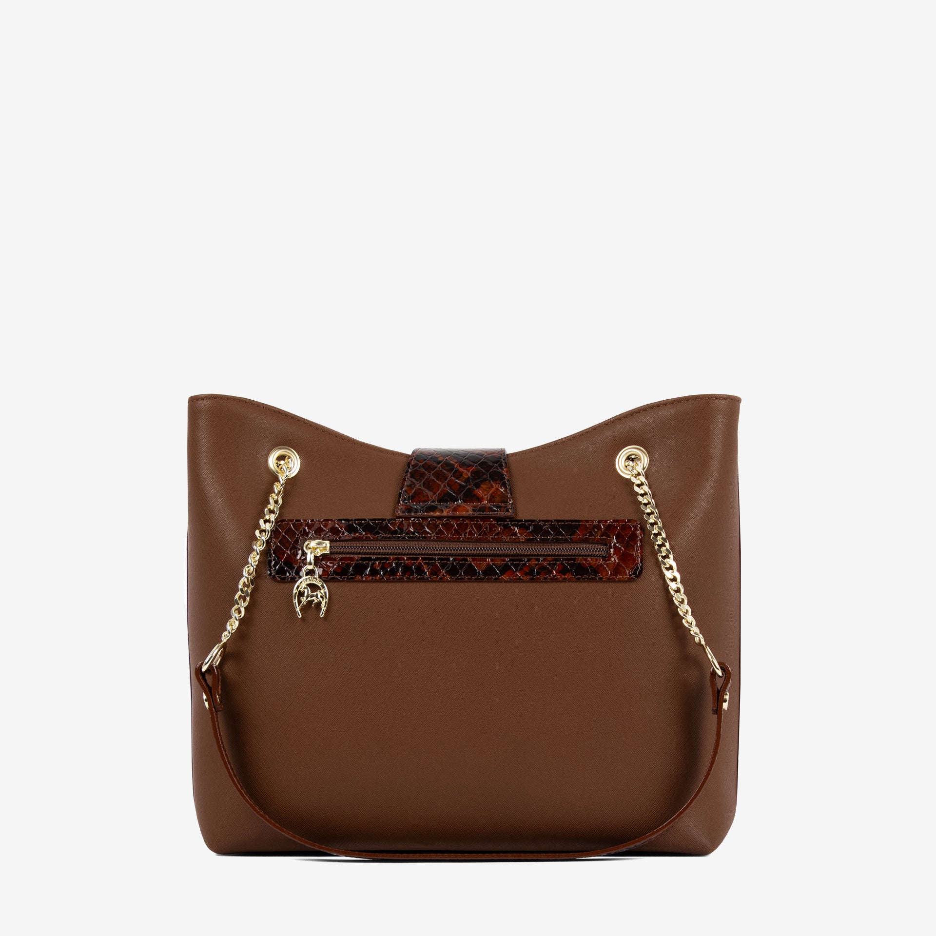 Cavalinho Honor Shoulder Bag SKU 18190258.13 #color_Saddlebrown