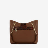 Cavalinho Honor Shoulder Bag SKU 18190258.13 #color_Saddlebrown