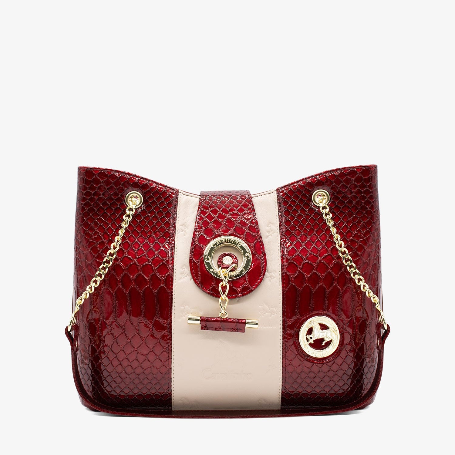 Cavalinho Honor Shoulder Bag SKU 18190258.15 #color_DarkRed