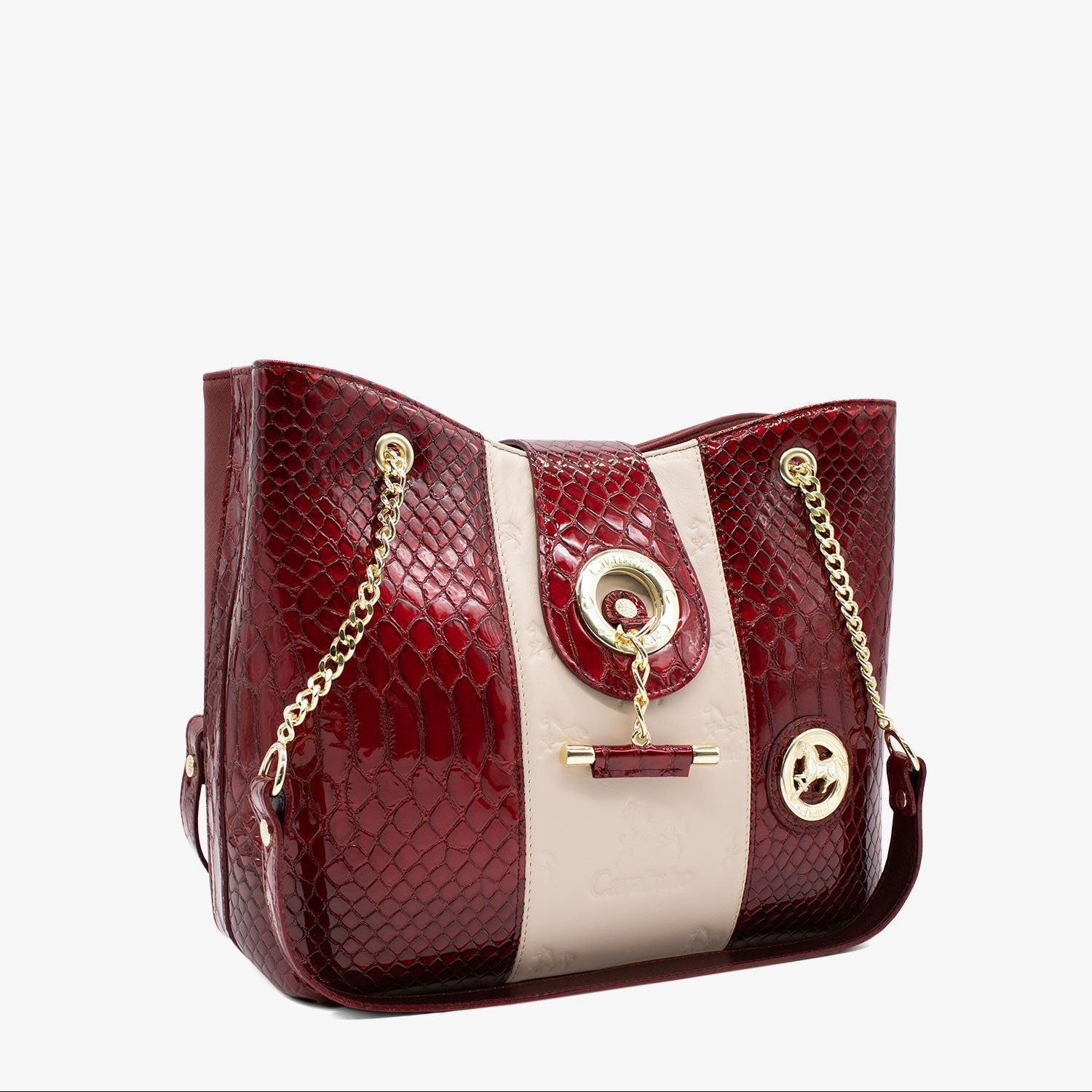 Cavalinho Honor Shoulder Bag SKU 18190258.15 #color_DarkRed