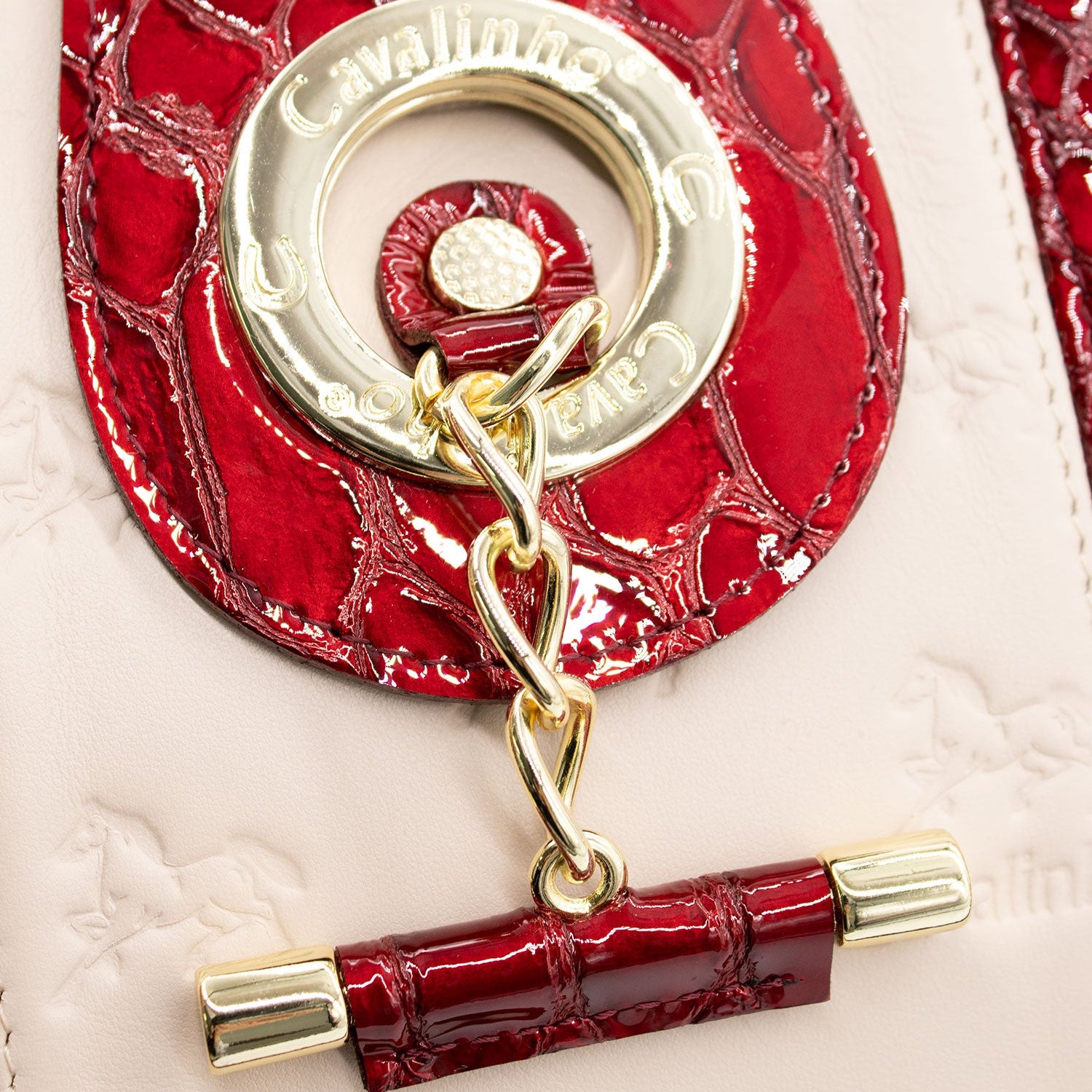 Cavalinho Honor Shoulder Bag SKU 18190258.15 #color_DarkRed