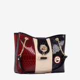 Cavalinho Honor Shoulder Bag for Women SKU 18190258.22 #color_red / beige / navy