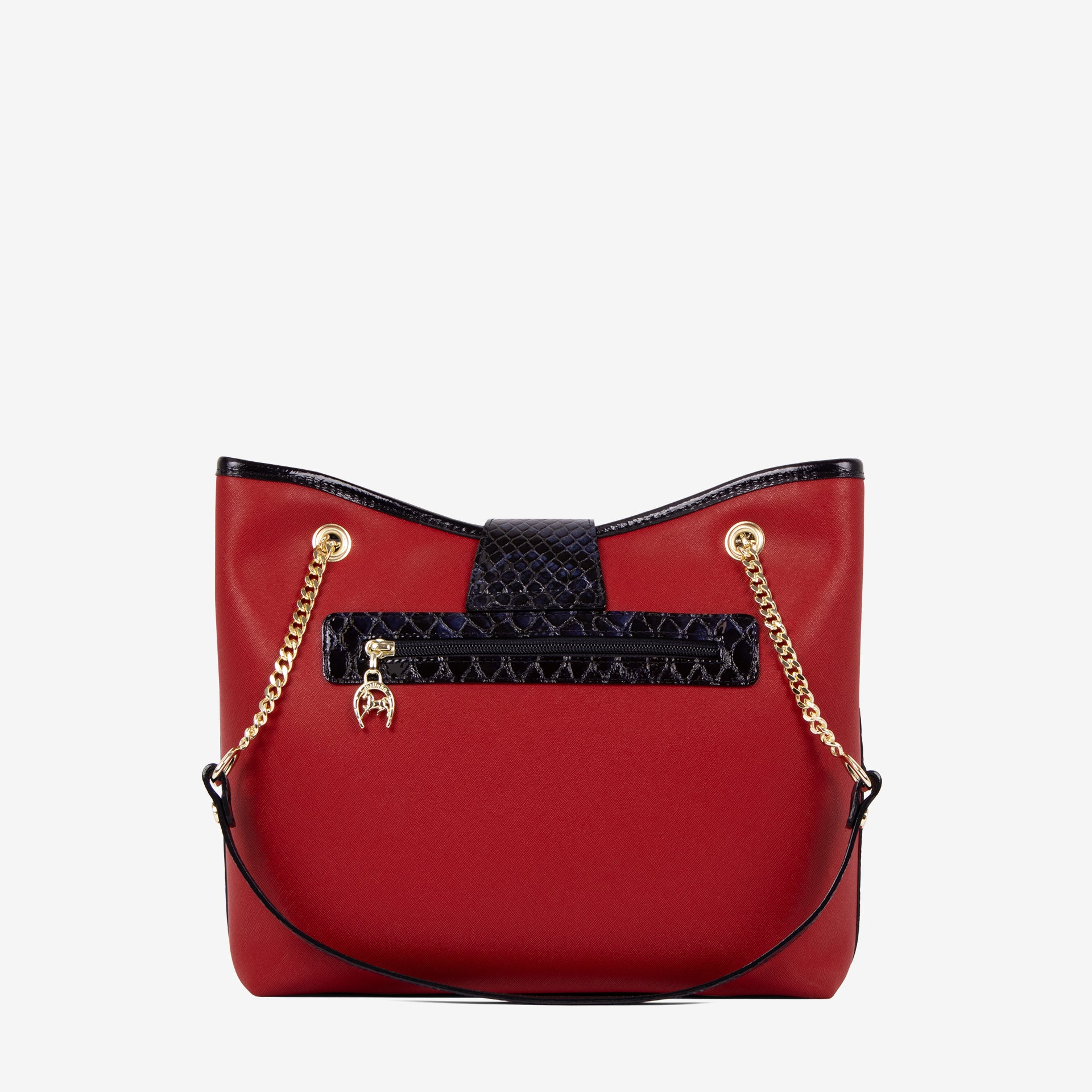 Cavalinho Honor Shoulder Bag for Women SKU 18190258.22 #color_red / beige / navy