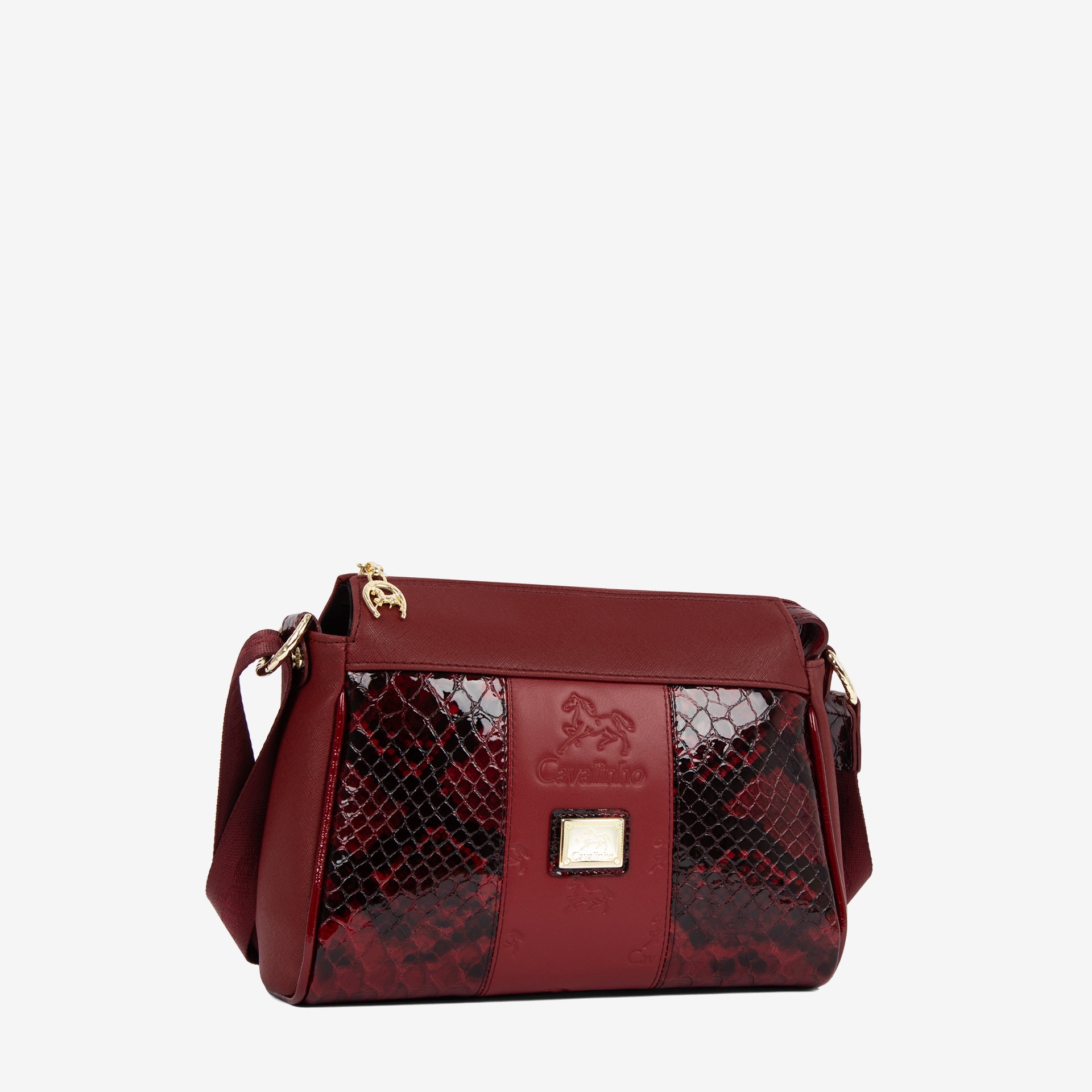 Cavalinho Honor Burgundy Crossbody Bag SKU 18190344.15 #color_burgundy