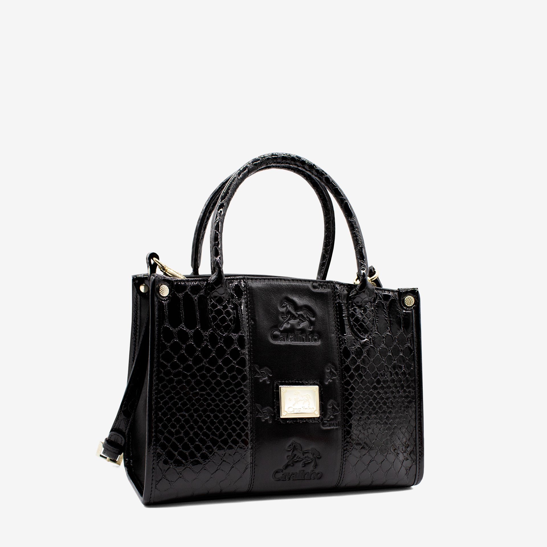 Cavalinho Honor Black Handbag for Women SKU 18190480.01 #color_black