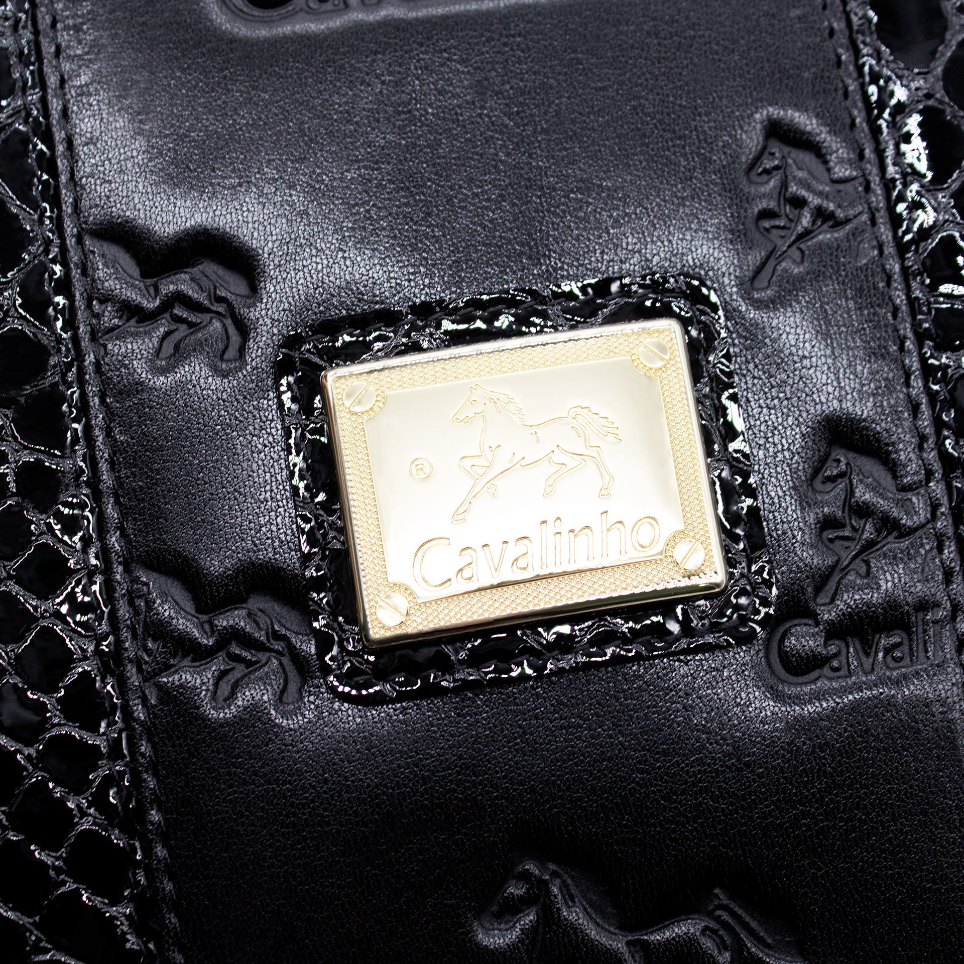 Cavalinho Honor Black Handbag for Women SKU 18190480.01 #color_black