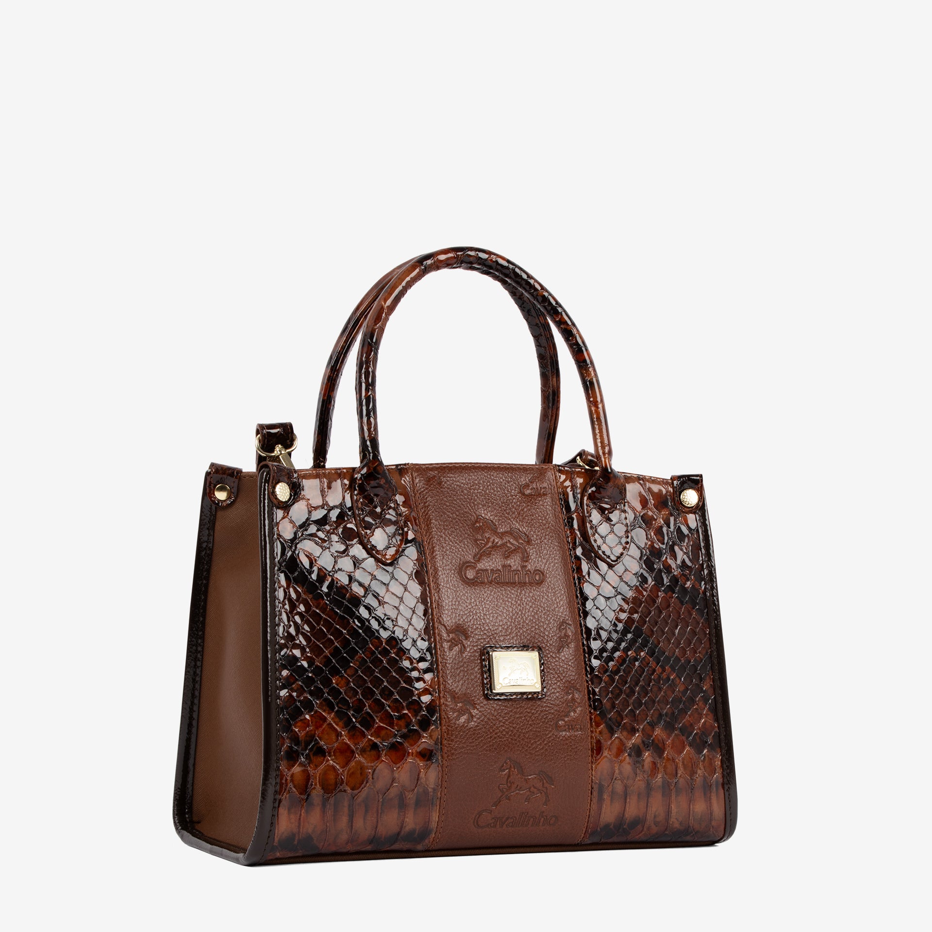 Cavalinho Honor Brown Handbag for Women SKU 18190480.13 #color_saddlebrown