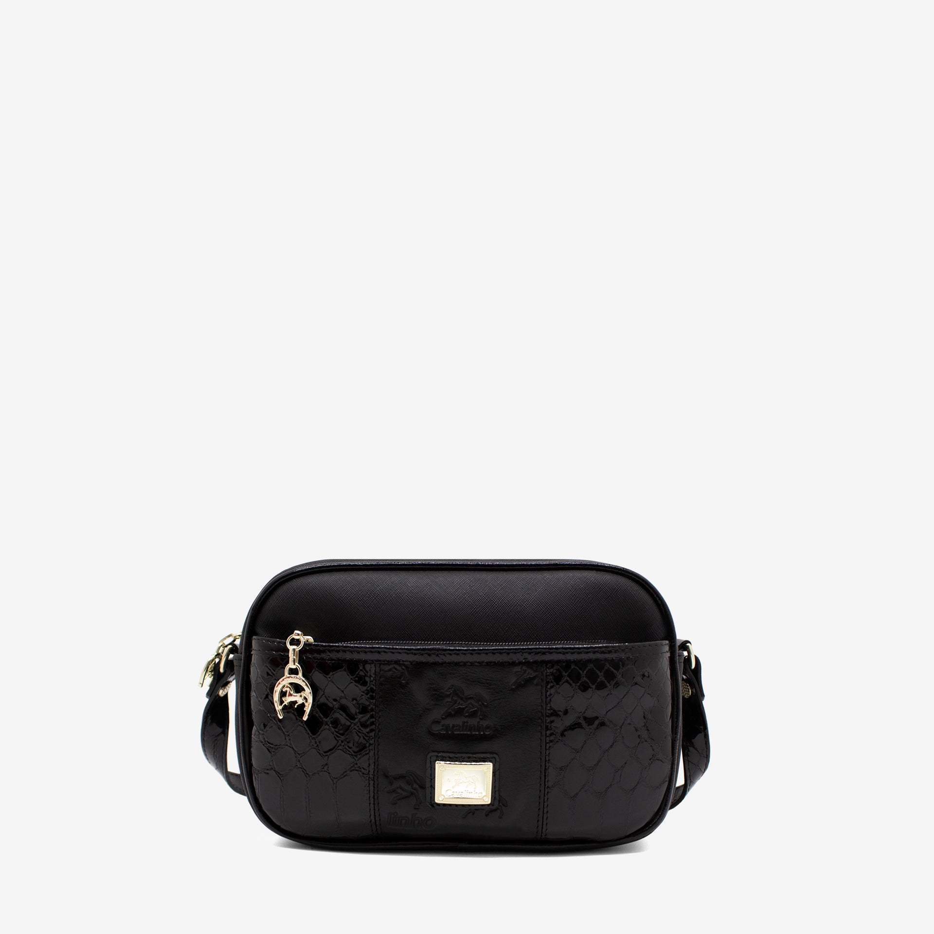 Cavalinho Honor Small Black Crossbody Bag for Women SKU 18190511.01 #color_black