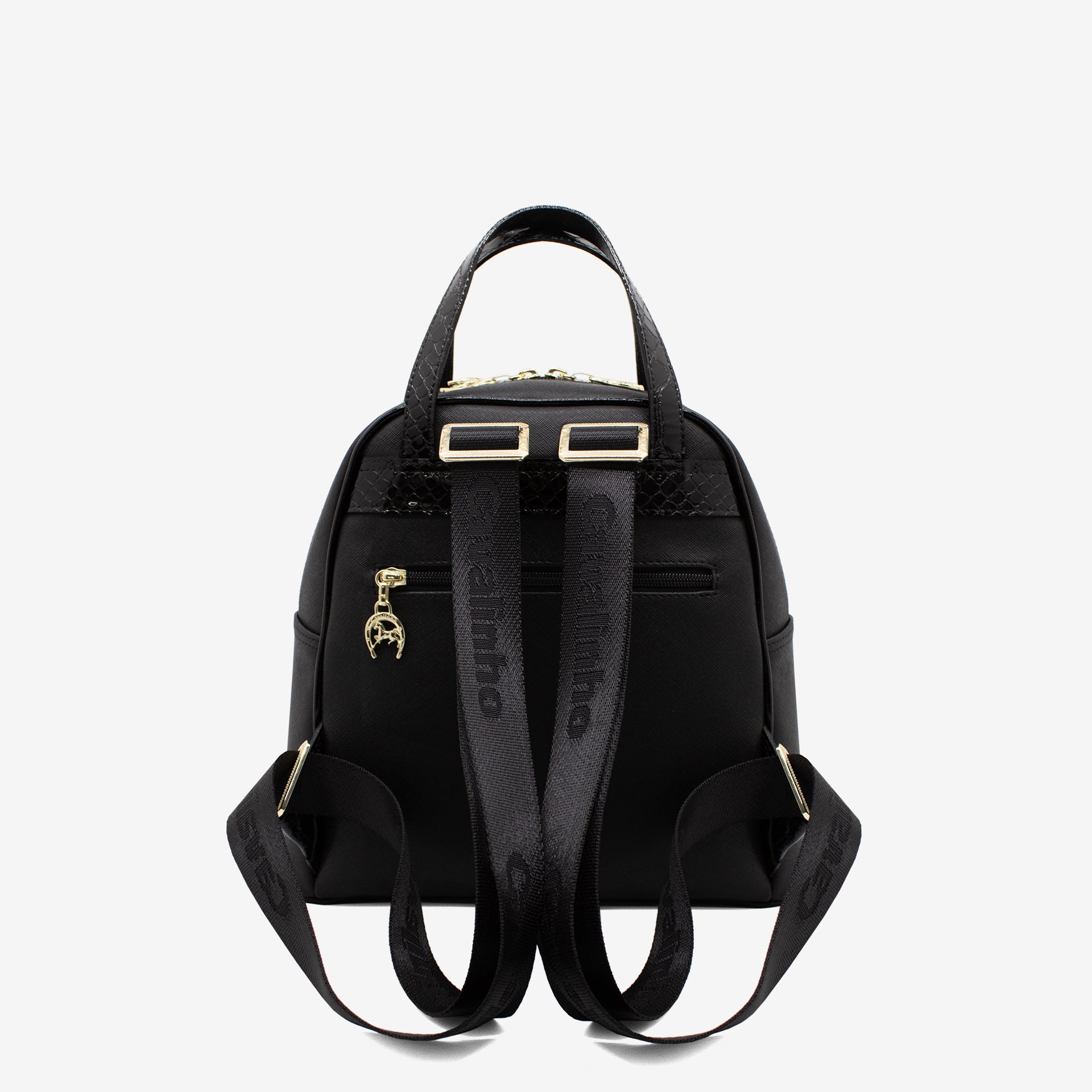 Cavalinho Honor Black Backpack Purse for Women SKU 18250548.01 #color_Black