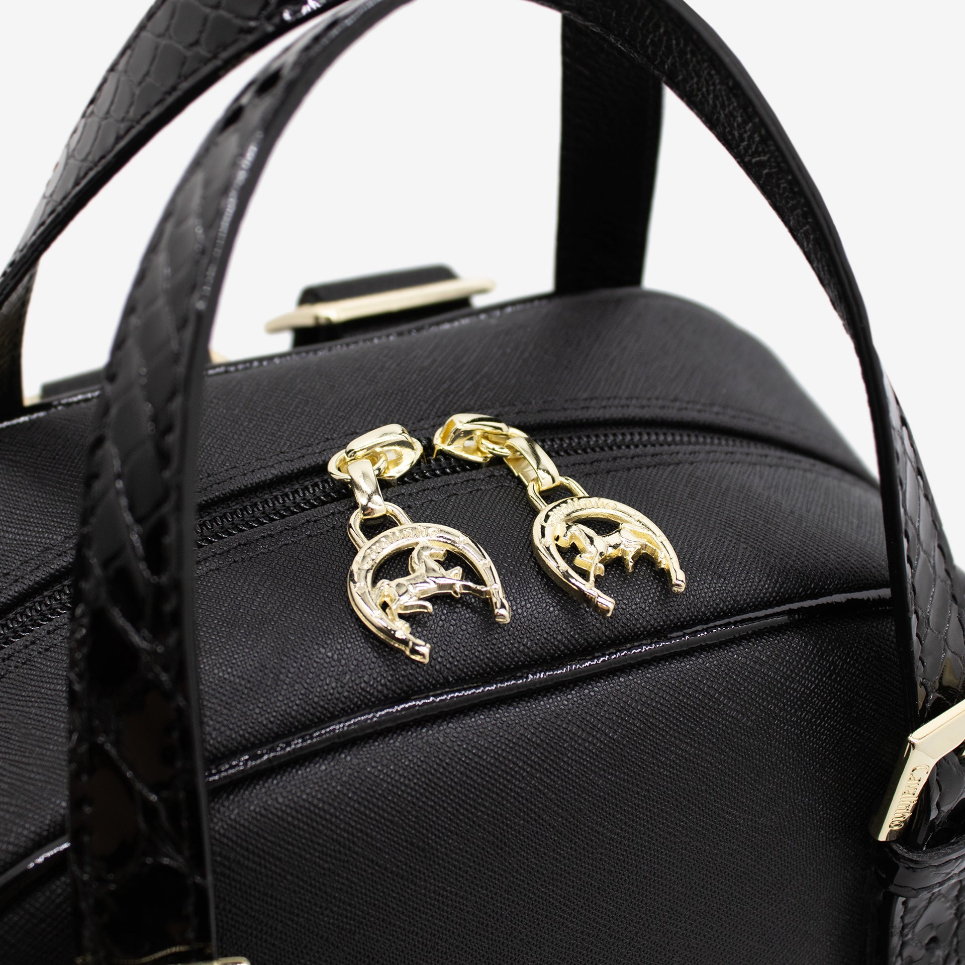 Cavalinho Honor Black Backpack Purse for Women SKU 18250548.01 #color_Black