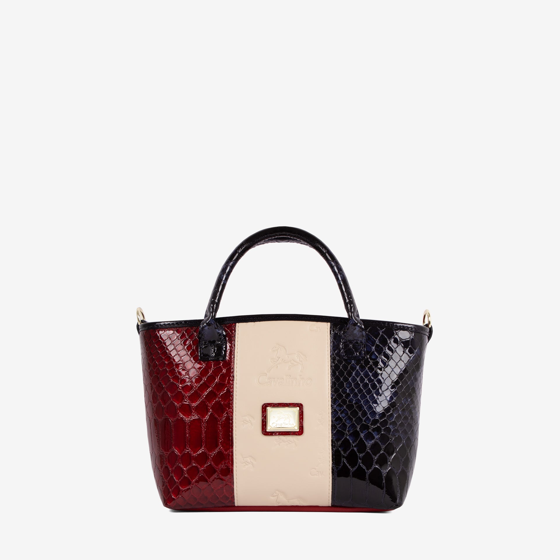 Cavalinho Honor Mini Handbag for Women SKU 18190577.45 #color_red / beige / navy