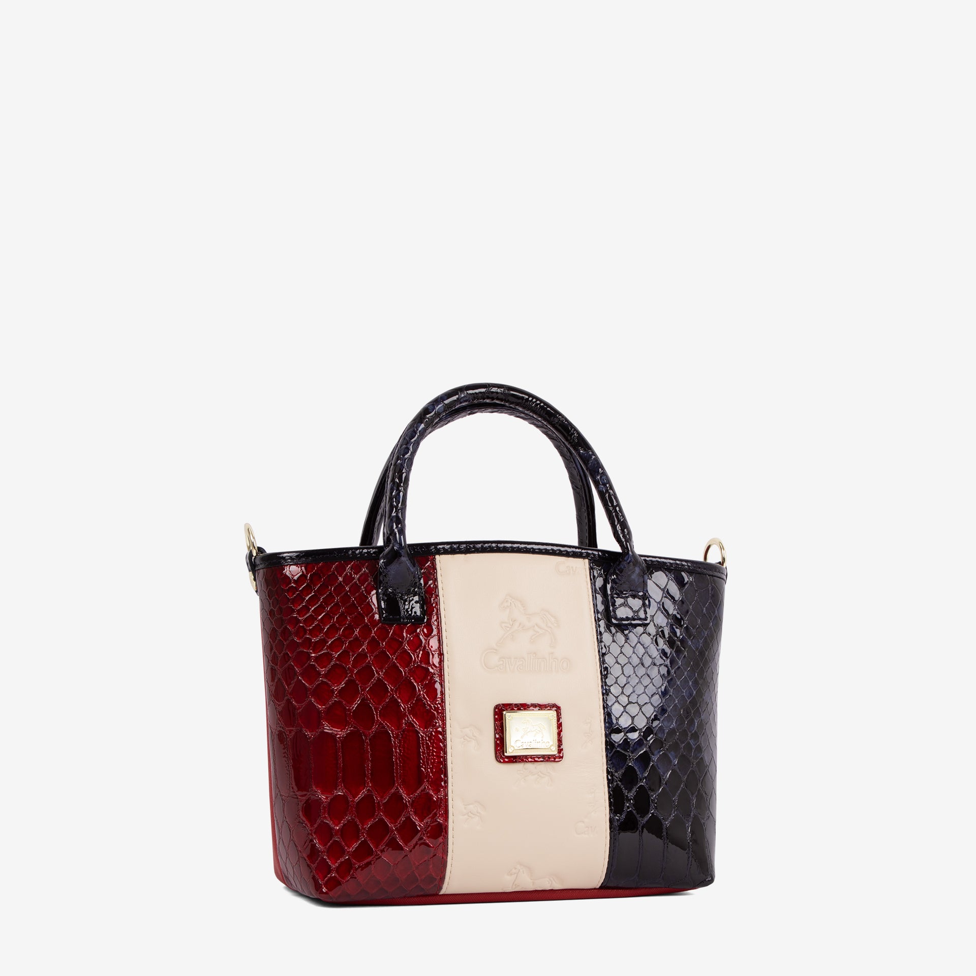 Cavalinho Honor Mini Handbag for Women SKU 18190577.45 #color_red / beige / navy