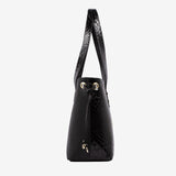 Cavalinho Honor Large Tote Shoulder Bag with Tassel Details SKU 18190578.01 #color_black