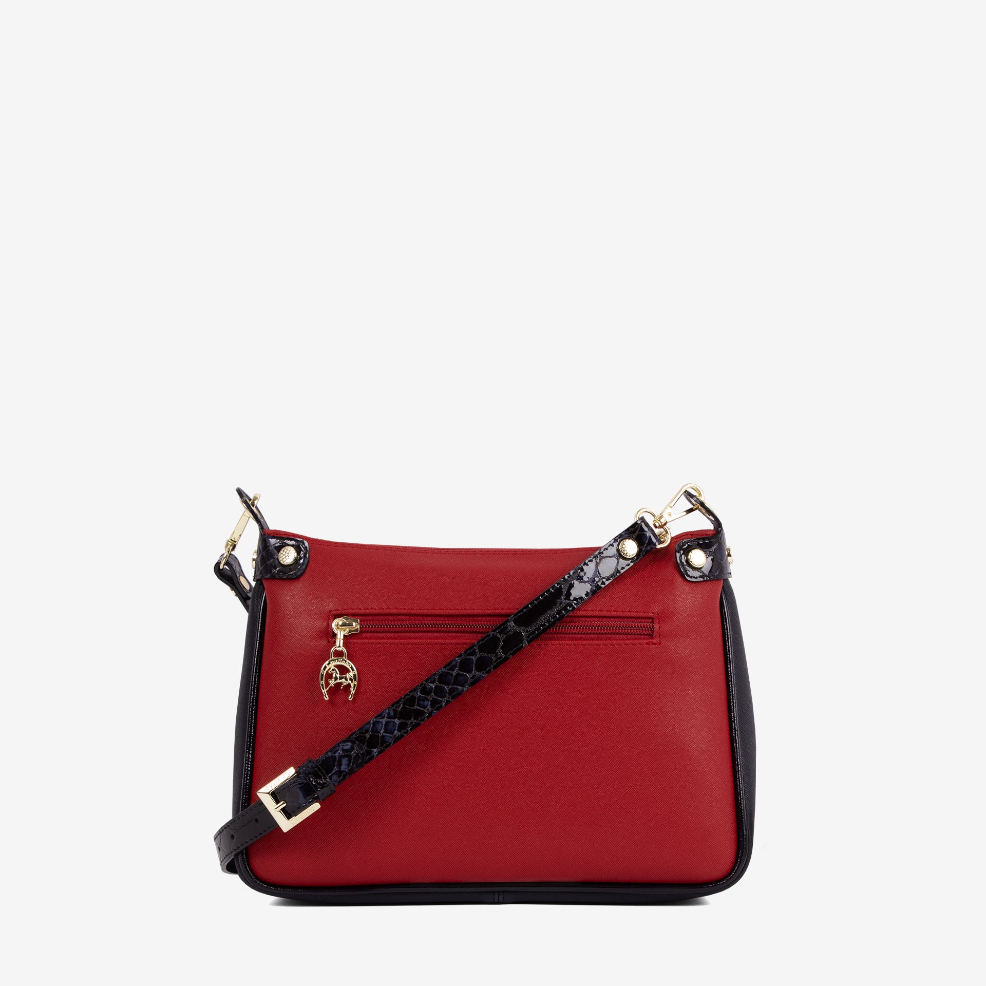 Cavalinho Honor Crossbody Shoulder Bag SKU 18190592.45 #color_red / beige / navy