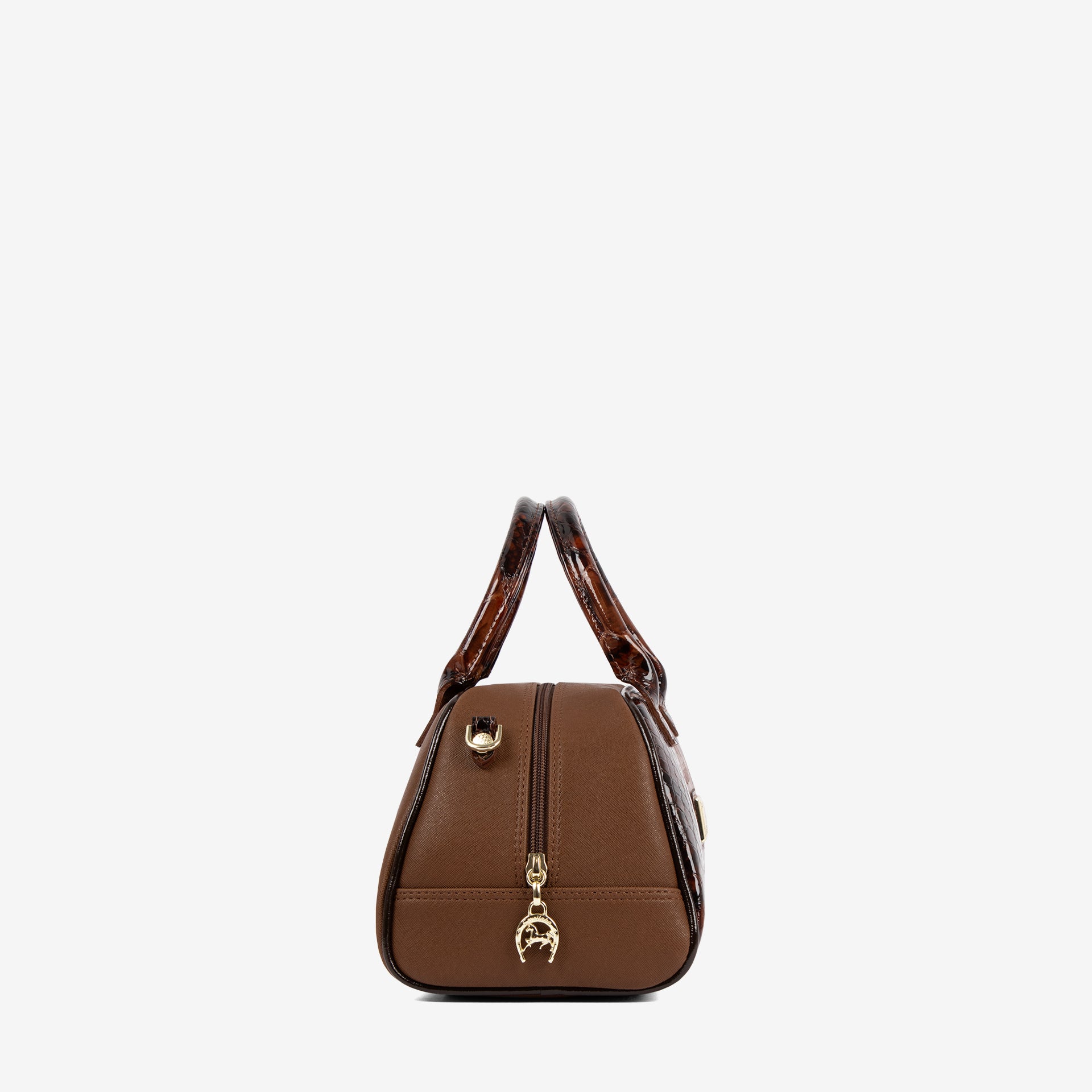 Cavalinho Honor Brown Handbag SKU 18190616.13 #color_saddlebrown