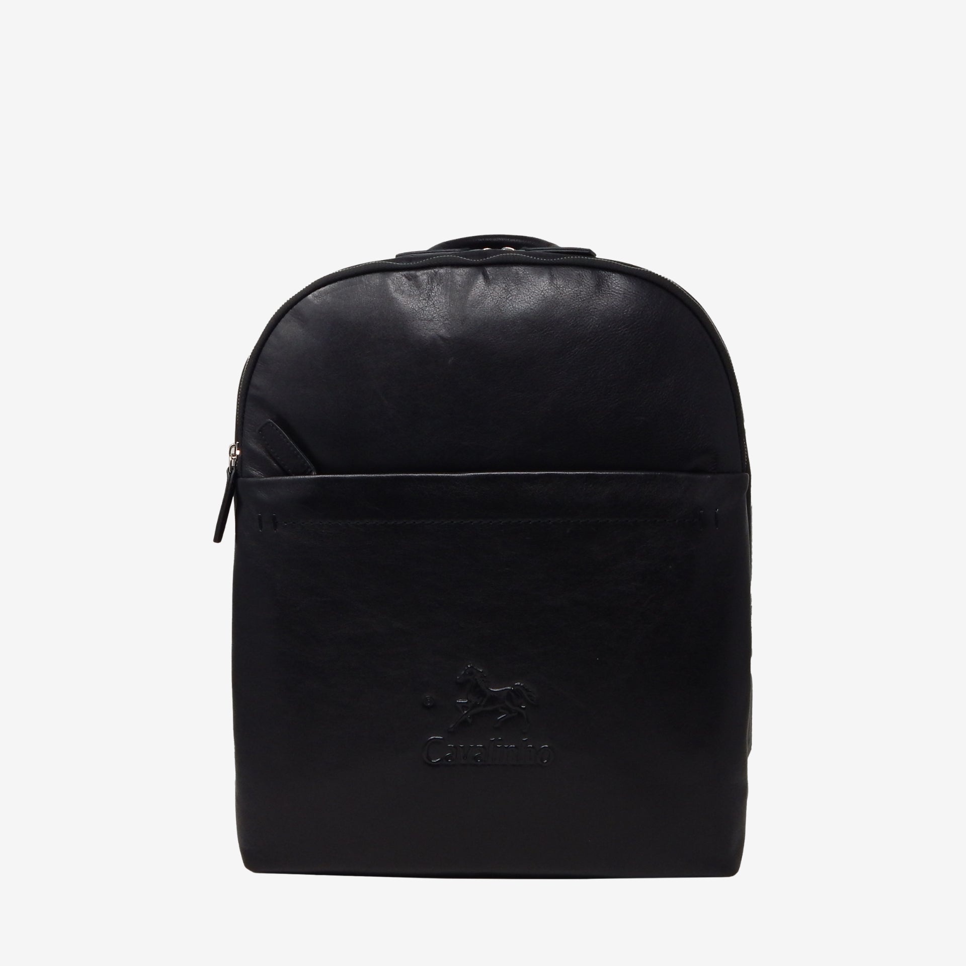 Cavalinho El Cavaleiro Black Leather Backpack 18220331.01 #color_black