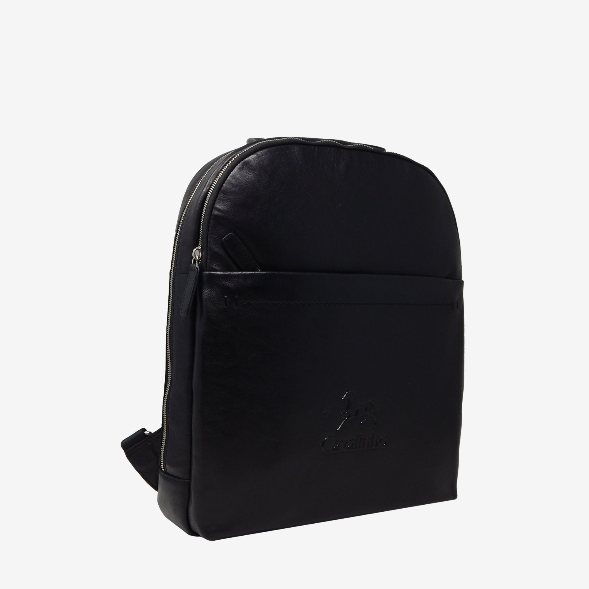 Cavalinho El Cavaleiro Black Leather Backpack 18220331.01 #color_black