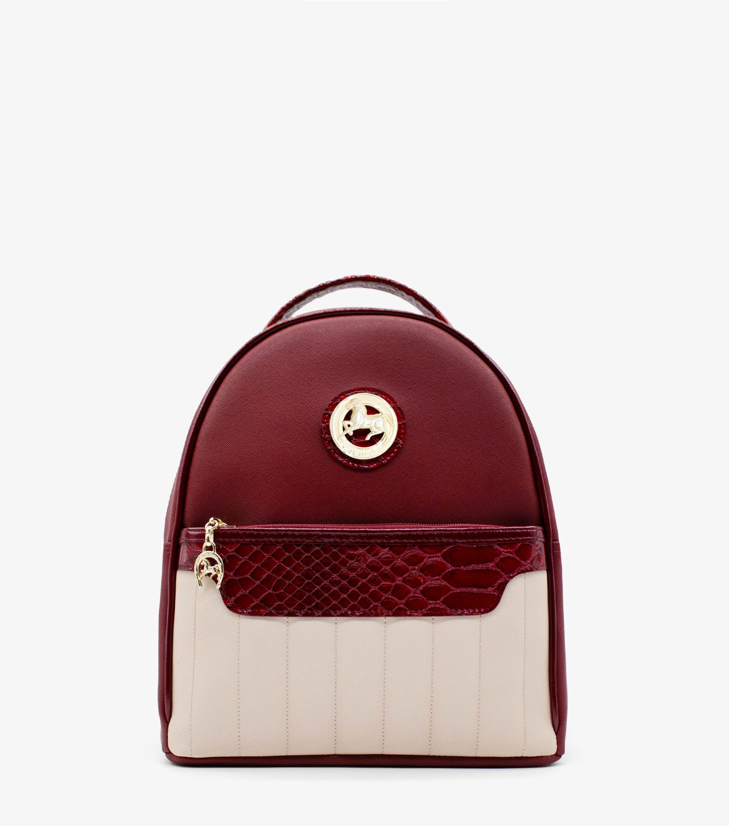 Cavalinho Grace Backpack SKU 18250207.15 #color_DarkRed / Beige