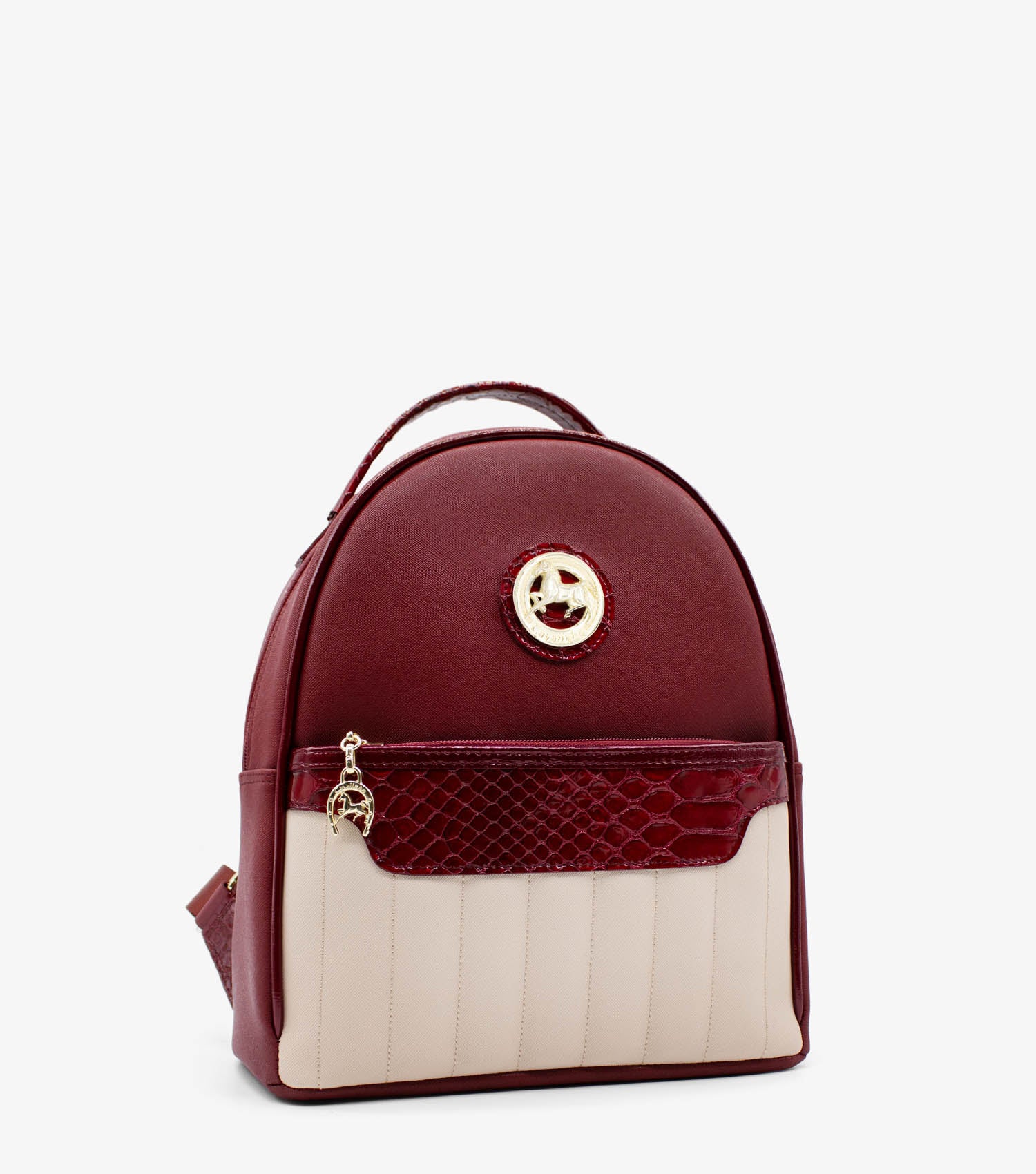 Cavalinho Grace Backpack SKU 18250207.15 #color_DarkRed / Beige