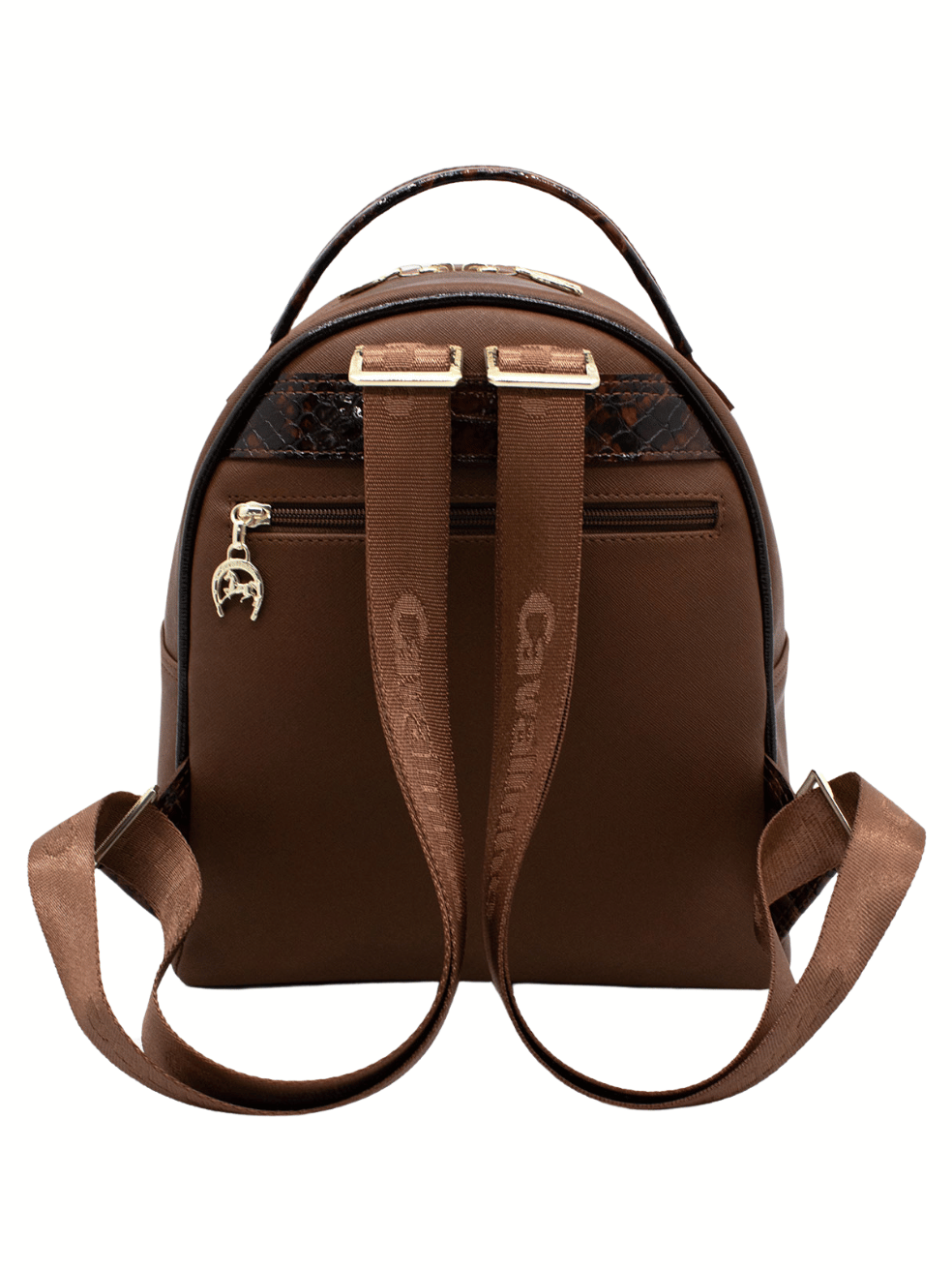 Cavalinho Grace Backpack SKU 18250207.34 #color_Saddlebrown / Beige