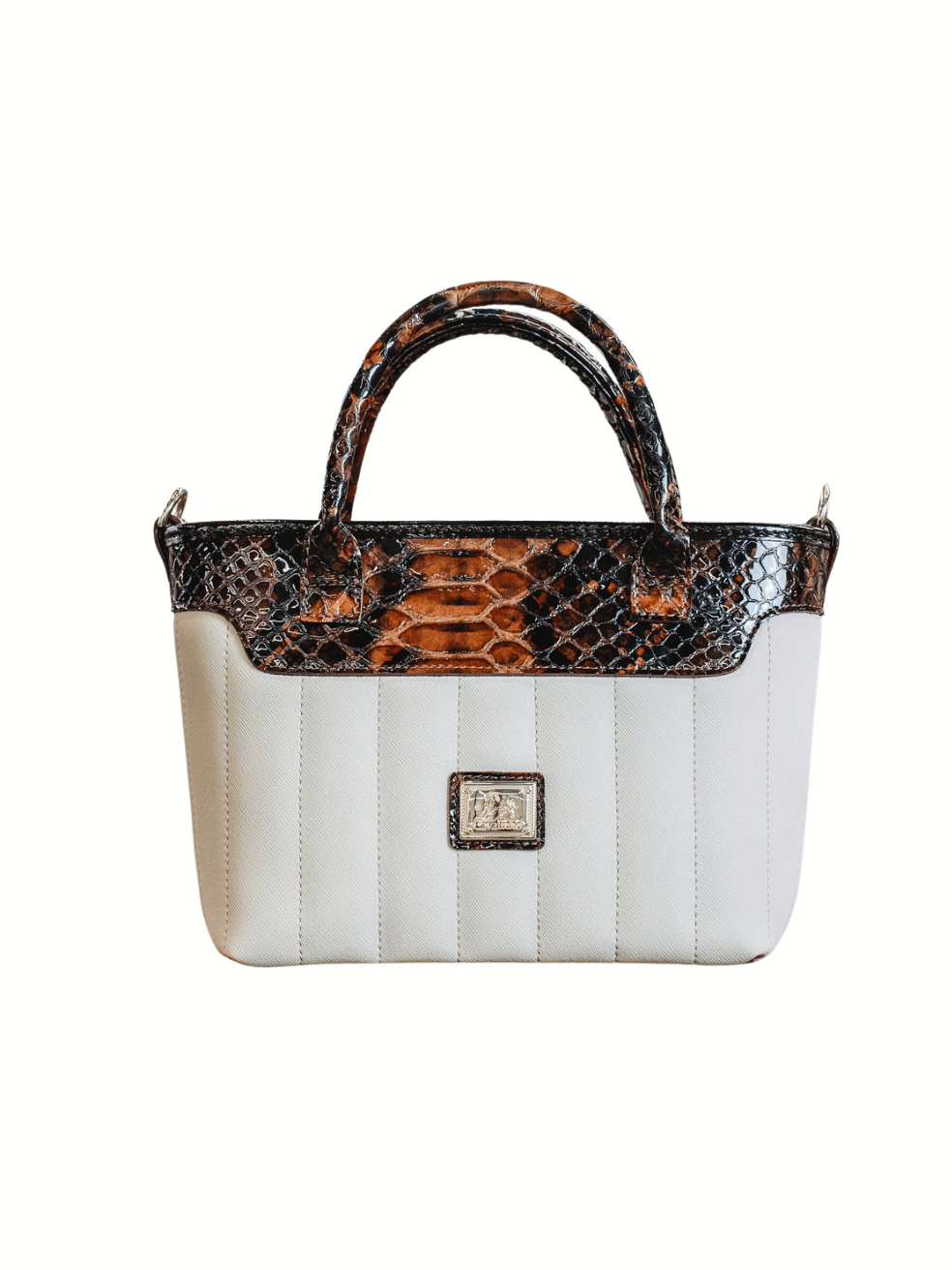 Cavalinho Grace Mini Handbag Bag SKU 18250243.34 #color_Saddlebrown / beige