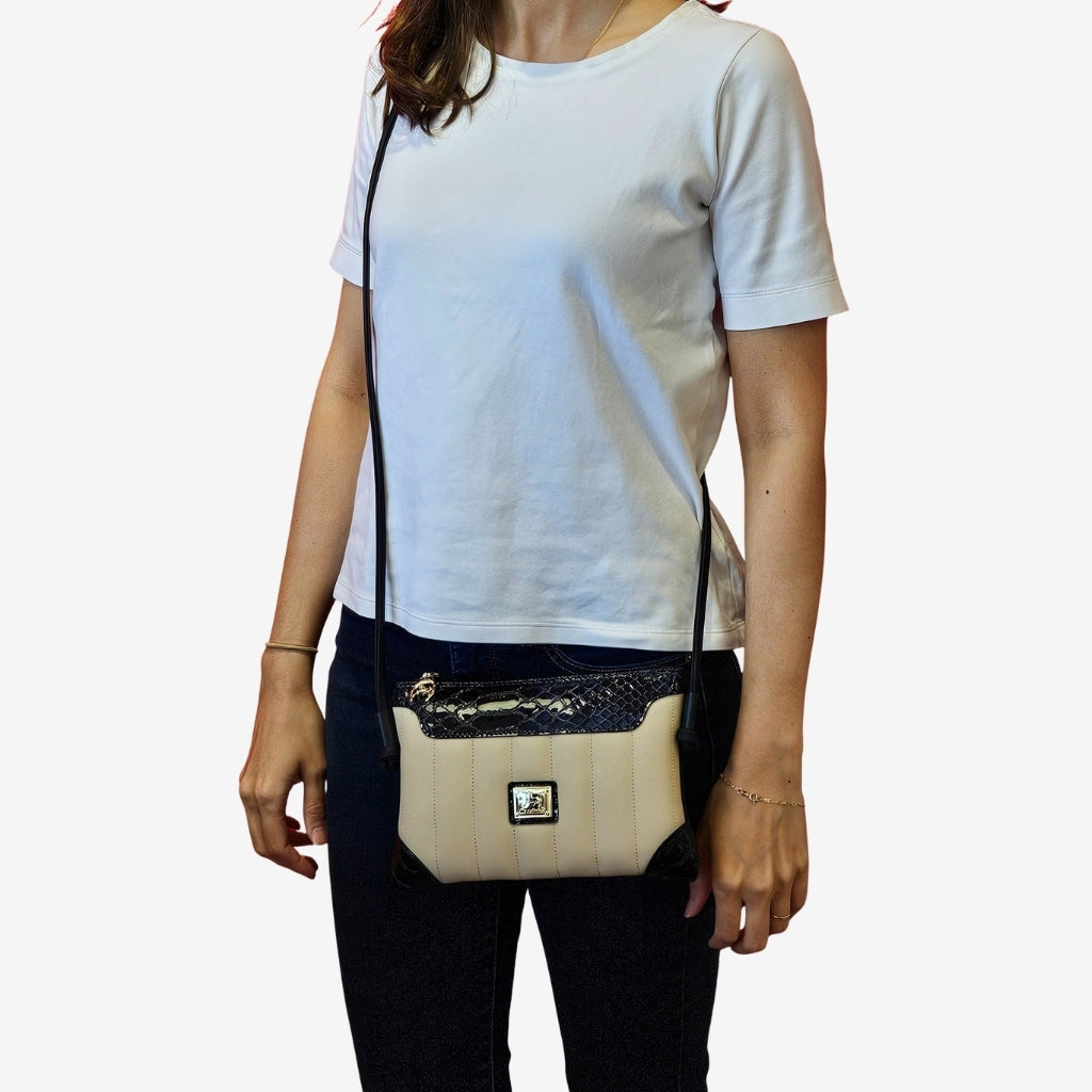 Cavalinho Grace Crossbody Bag SKU 18250273.22 #color_Navy / Beige