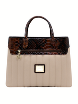 Cavalinho Grace Handbag SKU 18250469.34 #color_saddlebrown / beige