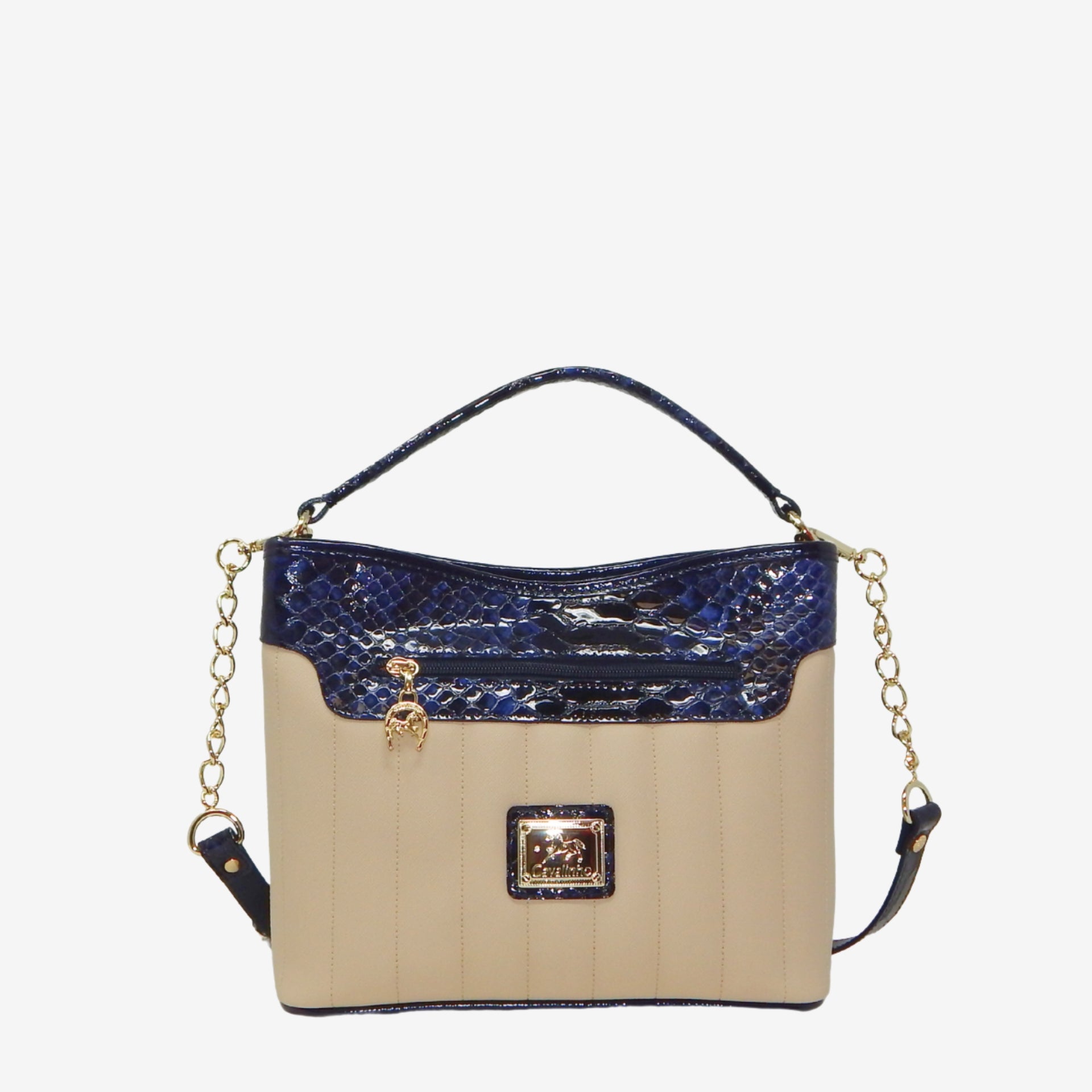 Cavalinho Grace Handbag SKU 18250470.22 #color_Navy / Beige