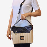 Cavalinho Grace Handbag SKU 18250470.22 #color_Navy / Beige